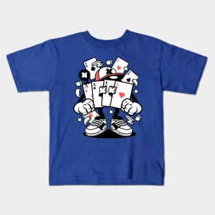 Playing card cartoon Kids T-Shirt